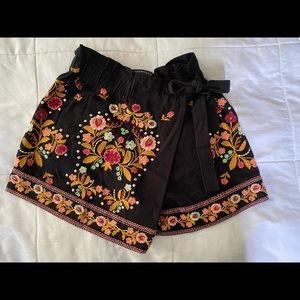 Floral Skort